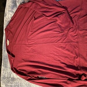 Time and Tru Deep Purple Knit Top